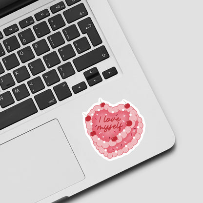 I love myself cake | Sticker