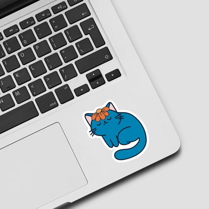 Sleepy cat | Sticker