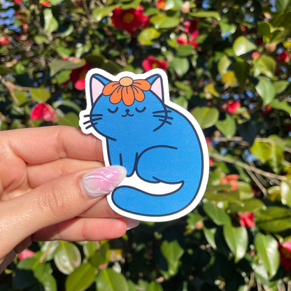 Sleepy cat | Sticker