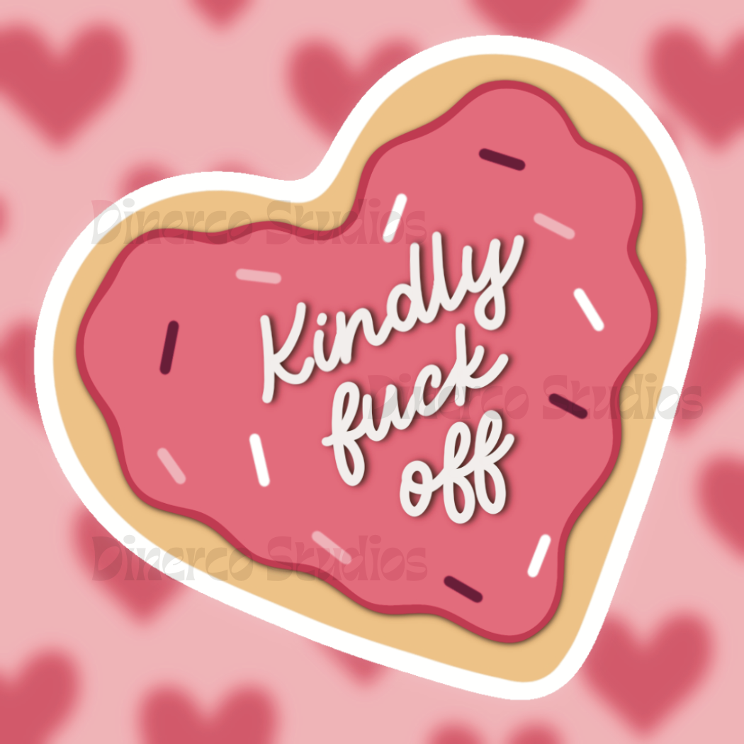 Kindly fck off | Sticker